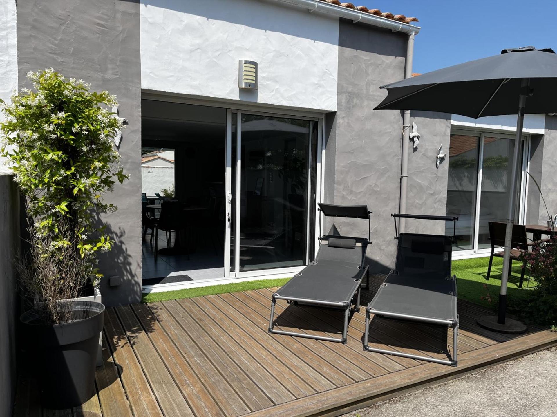 La Tranquilite Bleue - Maison Avec Parking Cloture Les Sables-d'Olonne Exterior photo